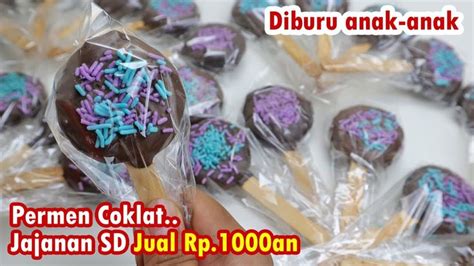 RESEP MUDAH CUMA 2 BAHAN CARA MEMBUAT PERMEN SENDIRI COKLAT STIK MESIS