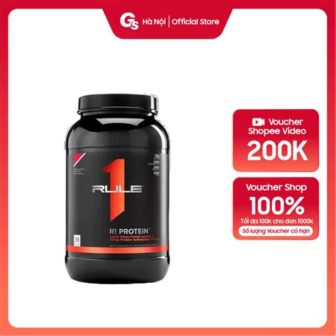 Sữa Tăng Cơ Rule 1 R1 Protein 252 Lbs 38 Lần Dùng Shopee Việt Nam