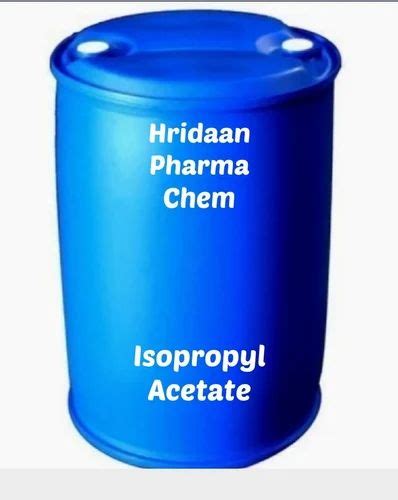 Isopropyl Acetate Chemicals High Purity Grade Pharma Purity