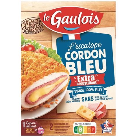 Le Gaulois Escalopes Cordon Bleu Extra Croustillant Pi Ces G Pas