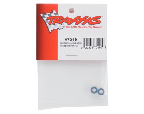 Traxxas 4x8x3mm Blue Rubber Sealed Ball Bearings 2 TRA7019 HobbyTown