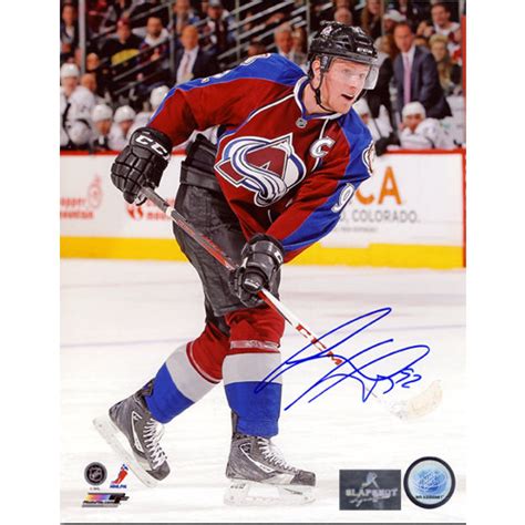 Gabriel Landeskog Autographed Photo Colorado Avalanche Captain 8x10