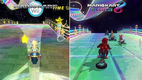 Mario Kart 8 Deluxe Comparativa en vídeo de las nuevas pistas nuevos