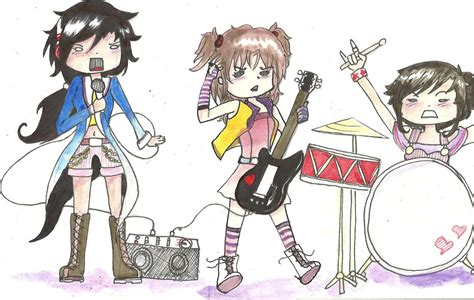 Chibirock Band By 1515 Nekoi On Deviantart