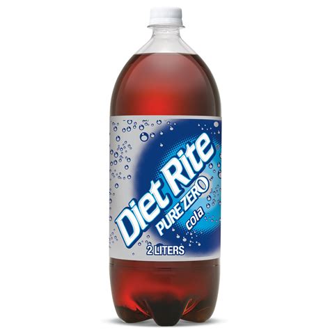 Diet Rite Cola Soda 2 L Bottle