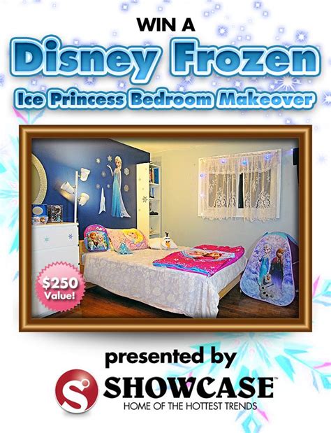 Enter For A Chance To Win A Disney Frozen Bedroom Makeover