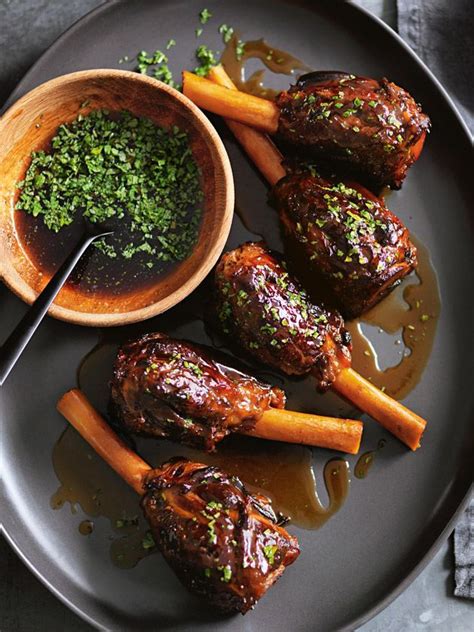 These Sticky Maple Braised Lamb Shanks Are Perfect For Your Sunday