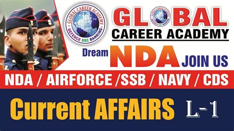 Free Online Class G S CURRENT AFFAIRS NDA Air Force NAVY