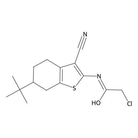 Buy N Tert Butyl Cyano Tetrahydro Benzothien Yl