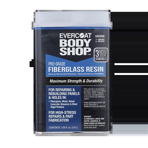 105006 Pro Grade Fiberglass Resin 128oz ITW Evercoat Bodyshop