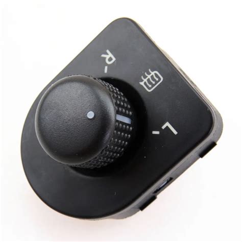 TUKE New Left Side Master Adjust Knob Side Mirror Switch For VW Passat