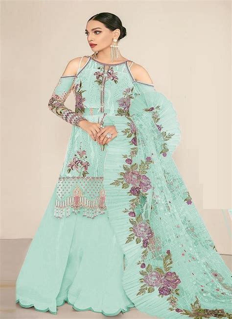 Zarqash Jihan 2024 Fancy Wedding Wear Georgette Pakistani Salwar Kameez