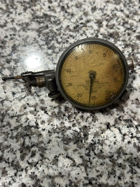 Federal C7I Miracle Movement 2 Dial Indicator 0005 Machinist Hand