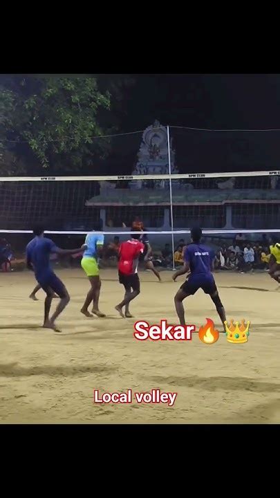 Sekar🔥🏐 Powerfull Shot🔥👑viralvideovolleyballshortvideos Youtube