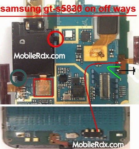 Samsung GT S5830 On Off Switch Ways Repair Solution MobileRdx