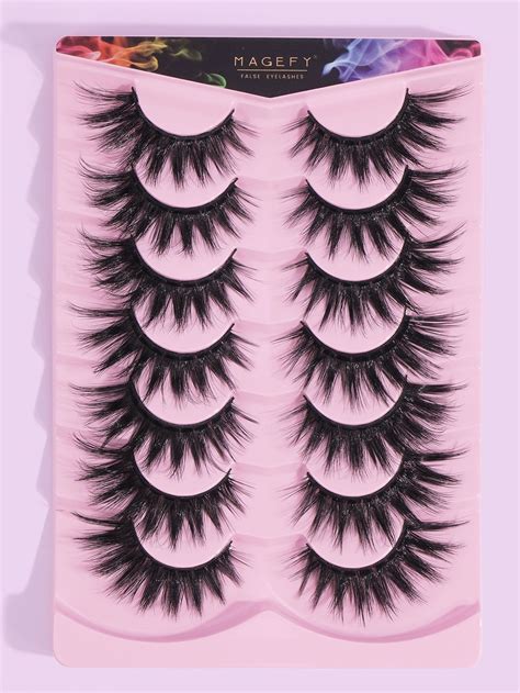 Pairs Volumized False Eyelashes Eyelashes Lashes Fake Eyelashes