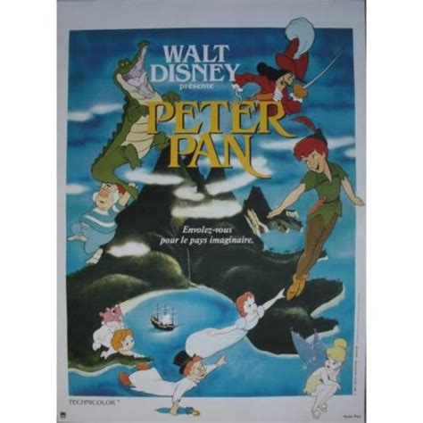 Peter Pan Affiche Cin Ma Originale Roul E Petit Format X Cm Rolled