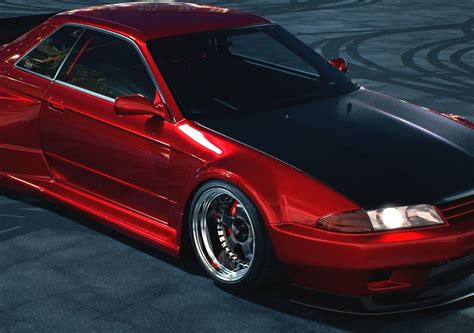 GT R R32 Widebody CGTrader