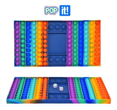 Brinquedo Pop It Fidget Jogo Xadrez Anti Stress Sensorial