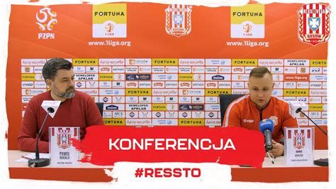 Konferencja Po Meczu Resovia Rzesz W Stomil Olsztyn Stomil Olsztyn S A