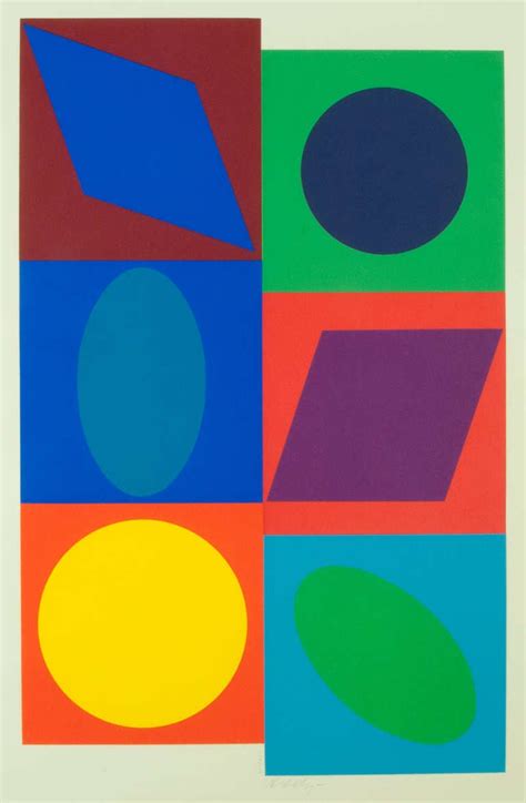 Victor Vasarely Marsan II Marsan Unites At 1stDibs Vasarely