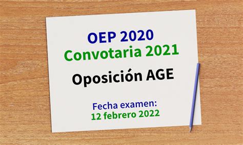 Fecha De Examen Para Las Oposiciones De Auxiliar Y Administrativo Age