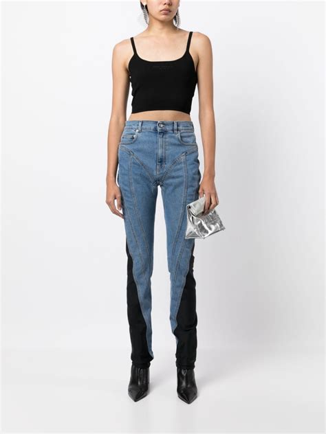 Alexander Wang Scoop Neck Cropped Tank Top Farfetch