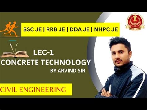 LEC 1 CONCRETE TECHNOLOGY YouTube