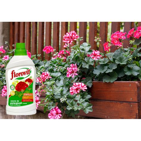 Florovit nawóz do pelargonii i roślin kwitnących 1 L 1KG Bioires