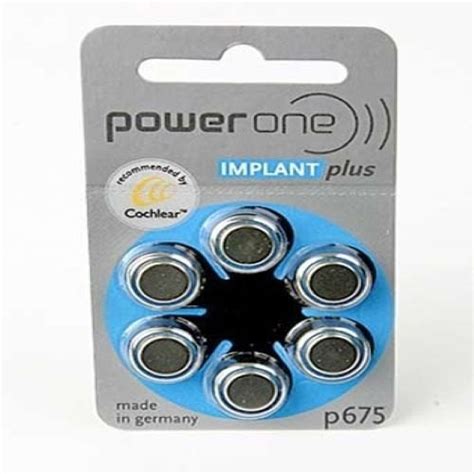 Cochlear Zinc Air Power One Implant Plus Batteries Medium Round At Rs