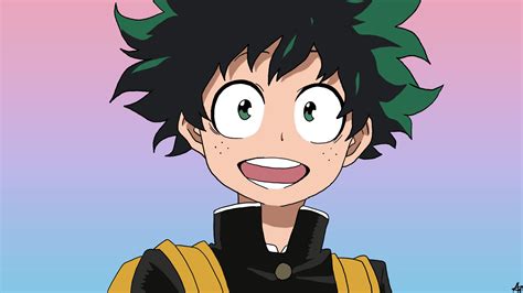 1920x1080 Izuku Midoriya Arte My Hero Academia Wallpaper HD Anime 4K