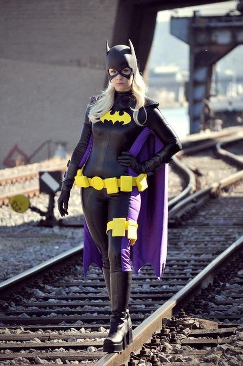 Batgirl With Purple Accents Batgirl Cosplay Batgirl Costume Best