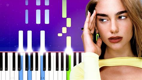 Dua Lipa Break My Heart Piano Tutorial Youtube