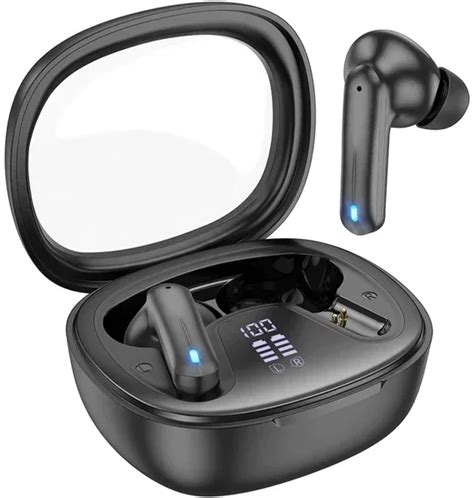 Hoco Eq True Wireless Headset Bluetooth Draadloze Oortjes Zwart