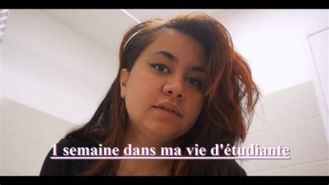 Semaine Dans Ma Vie D Tudiante Malou Youtube