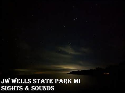 Wells Campground Michigan Sights Sounds Cats Food Hikes Stars