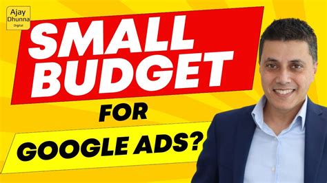 How To Run Google Ads For Small Budget Google Ads Strategy For Local