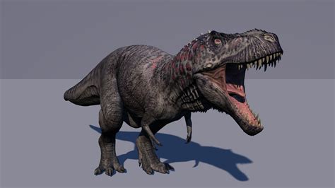 3D Tyrannosaurus T-Rex Dinosaur Animated | CGTrader