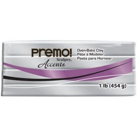 Premo Polymer Clay G Lb Silver Mica Shift Premo Sculpey