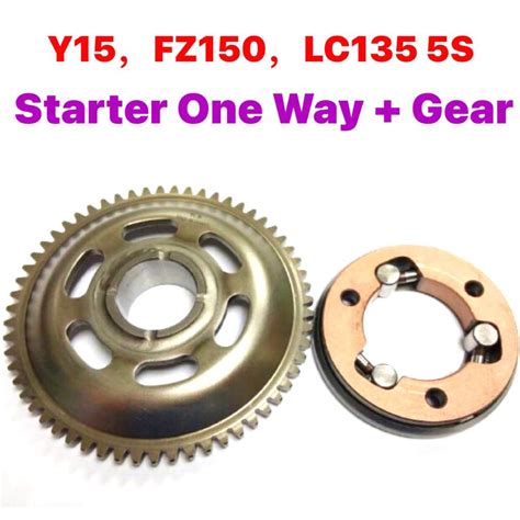 Yamaha Lc S Y Zr Y Fz Starter One Way Bearing Gear