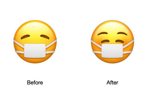 Apple Is Hiding A Smile Behind Its New Mask Emoji The Verge