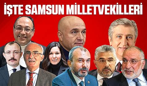 Samsunda Seçim Sonuçları 28 Dönem Samsun Milletvekilleri Samsun