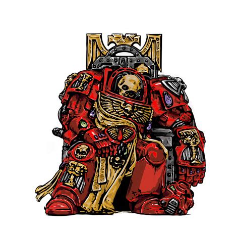 Space Hulk Dead Terminator On Throne Blood Angels By Tweeguo11010 On