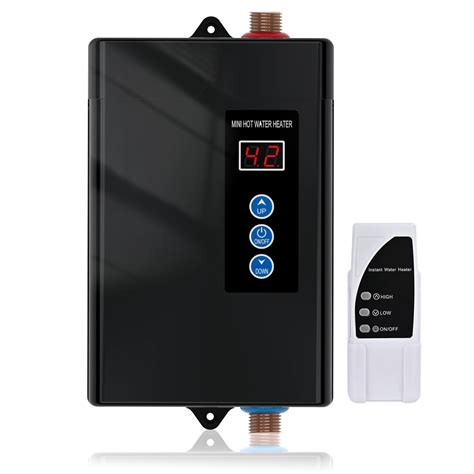Electric Tankless Water Heater KW Volts Under Sink On Demand Instant Hot Water Heater