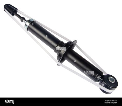 Shock Absorber Suspension Isolated On White Background Stock Photo Alamy