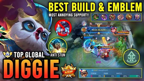 Most Annoying Support Diggie Best Build Emblem Top Global