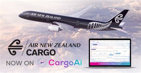 Air Nz Cargo Chooses Cargoai As First Strategic Partner To Commence Its