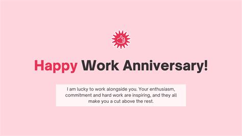 Happy One Year Work Anniversary Quotes - Karee Marjory