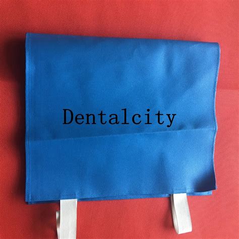 1pcs Blue Dental Chair Mat Dental Unit PU Leather Dustproof Cover