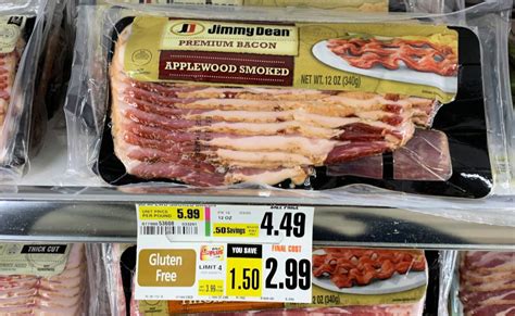 Jimmy Dean Bacon As Low As 189 At Shoprite Living Rich With Coupons®